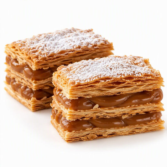 Pastel Hoja Manjar de Panadería Mapoli